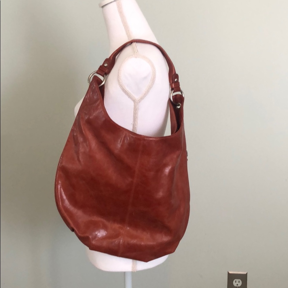 Hobo brand camel leather hobo